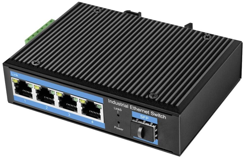 LOGILINK 4-Port Gigabit Ethernet Switch 1000Mbit/s +1 SFP PT