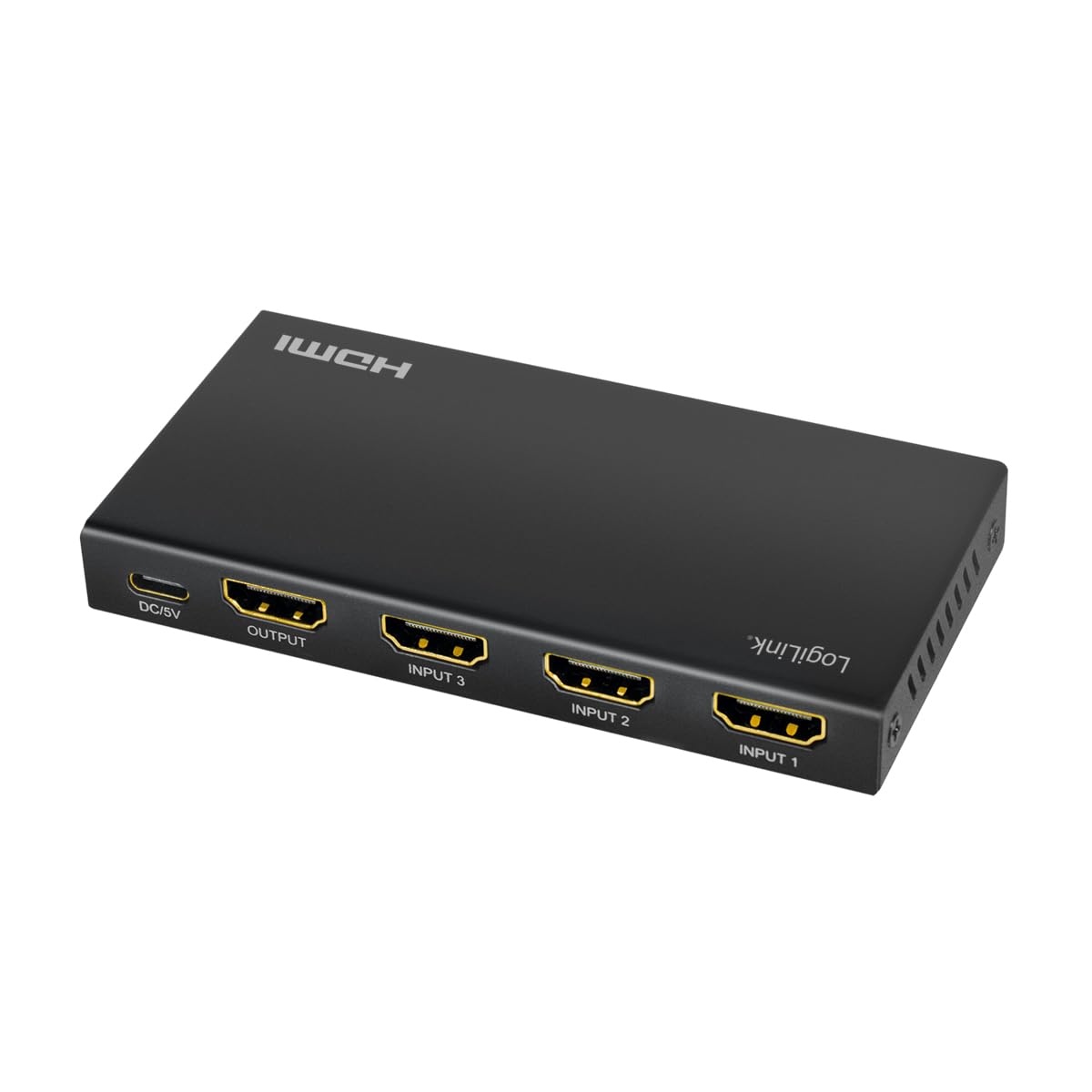 LOGILINK Switch HDMI 3x1-Port, 4K/60Hz, HDCP, HDR, CEC, RC