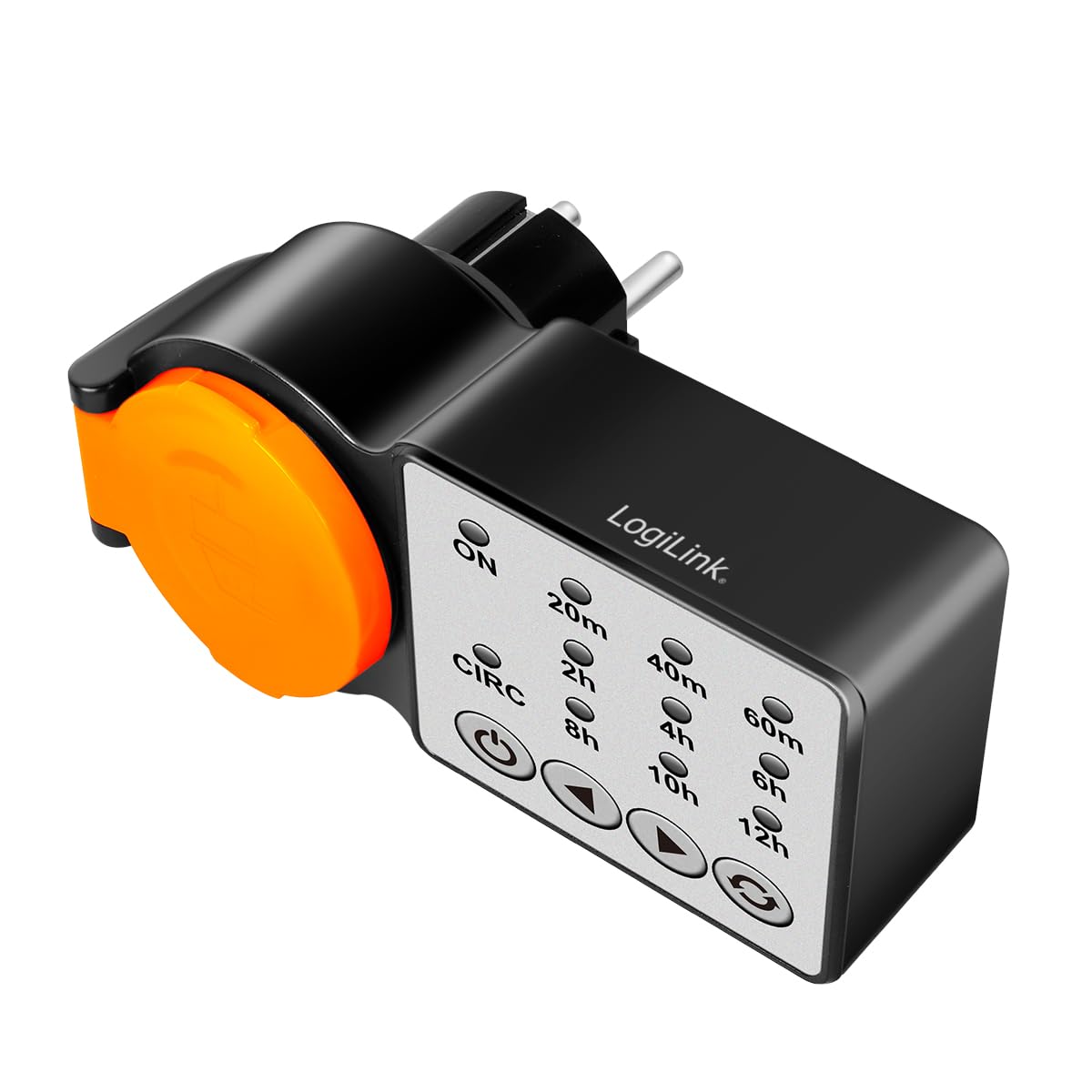 LOGILINK Zeitschaltuhr Outdoor, CEE 7/3, Timer, IP44, 3600W