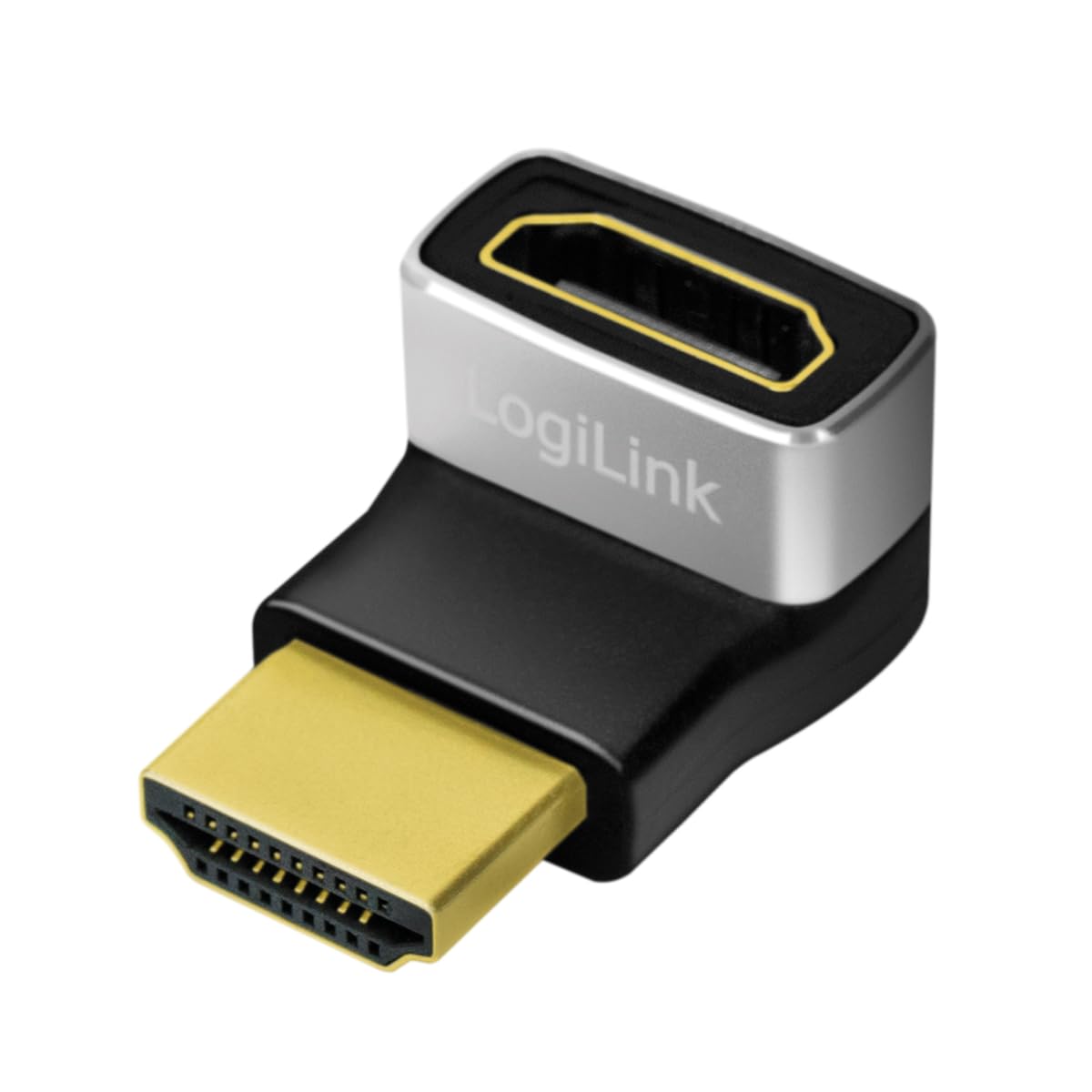 LOGILINK HDMI Adapter, A/M > A/F 270° gew. 8K/60Hz