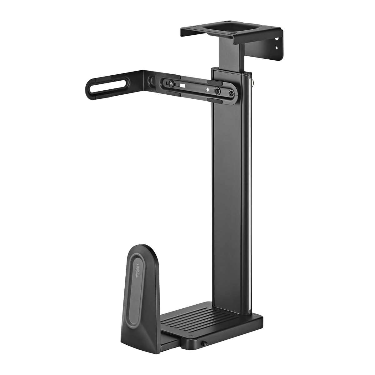LOGILINK PC-Halterung zur Untertisch- oder Wandmontage schw.