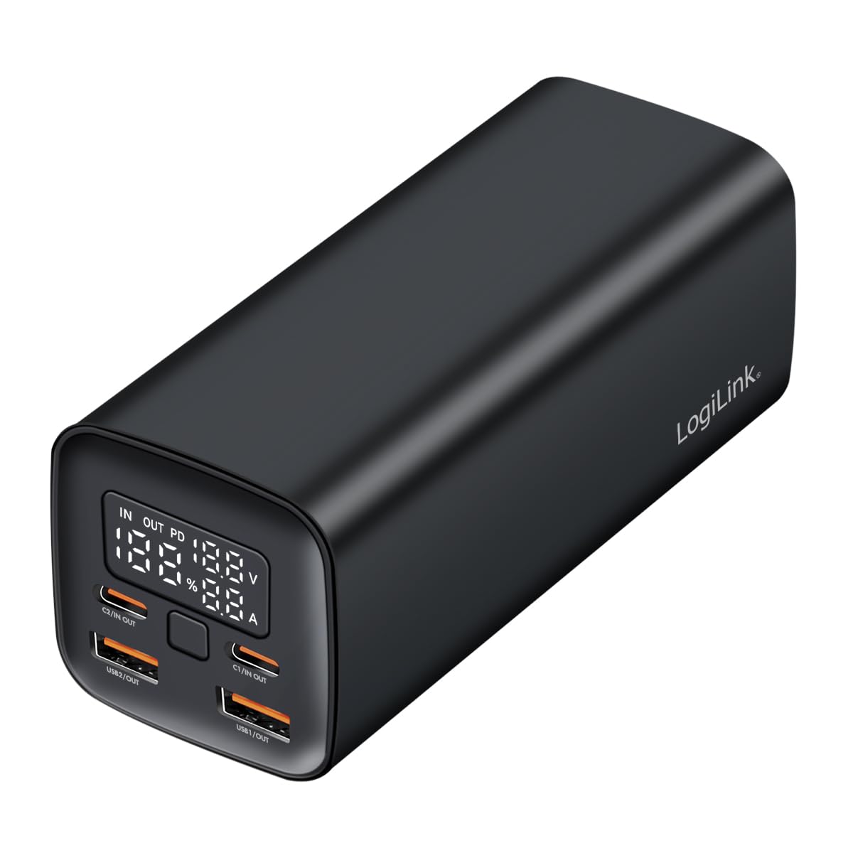LOGILINK Powerbank 20000 mAh, QC 3.0 PD 3.0 65W schwarz
