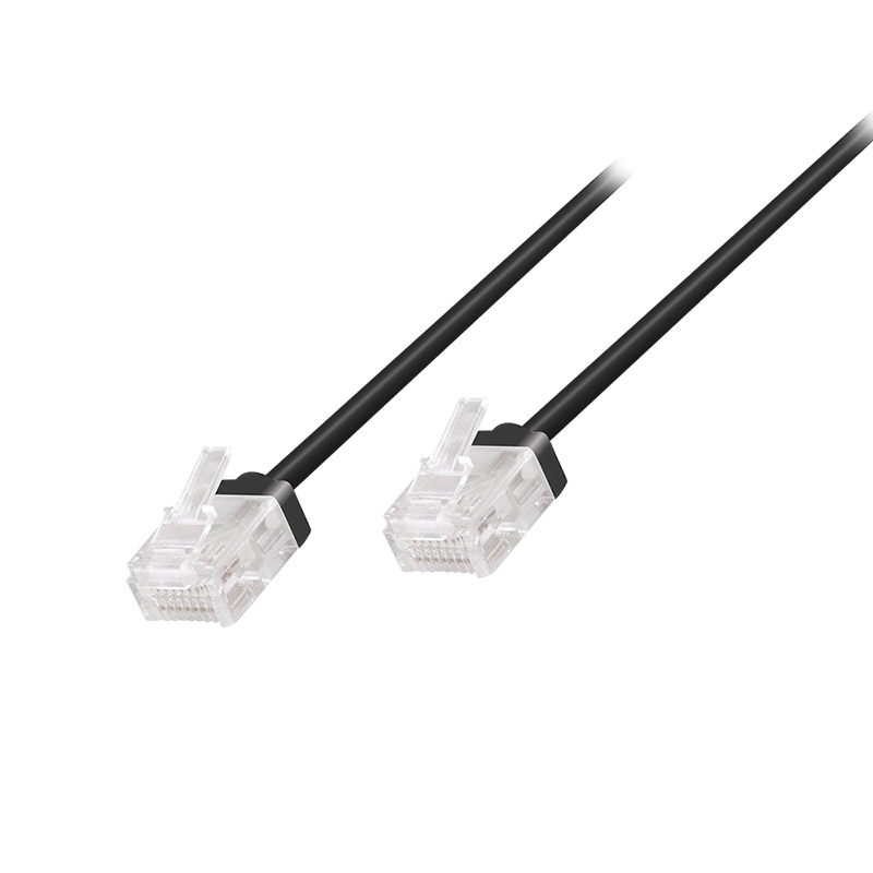 LOGILINK Patchkabel CAT6A  U/UTP Slim High-Flex 7,5m schwarz