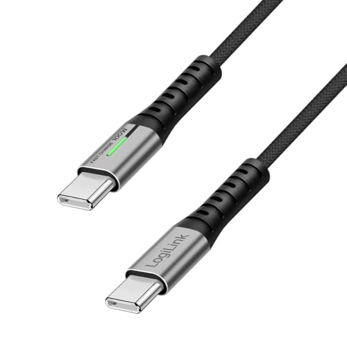 LOGILINK USB 3.2 Gen2x2 Type-C Kabel C/M zu C/M 4K 1m