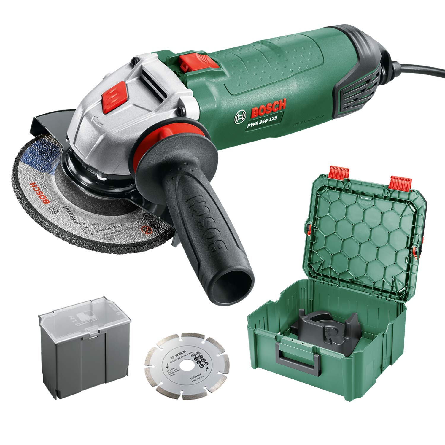Bosch meuleuse bosch PWS 850-125 230.0 V 850 W sans batterie avec fil