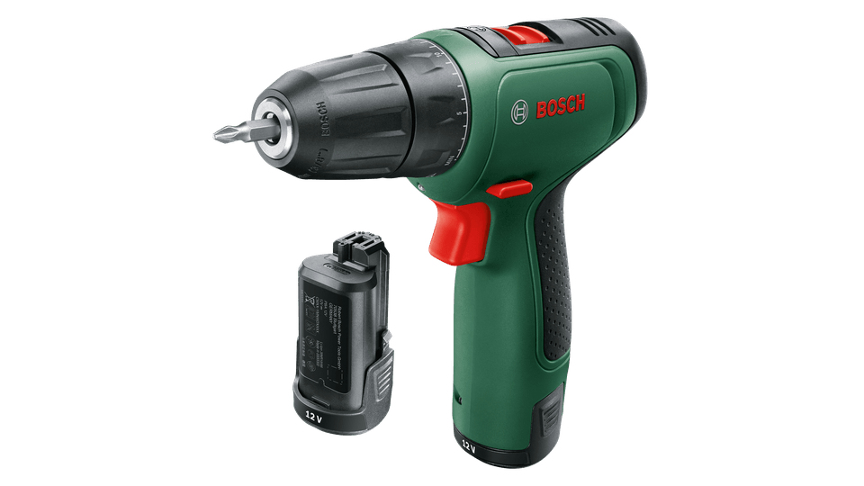 Bosch Akku-Bohrschrauber EasyDrill 1200 + Bit- et Bohrer-Set