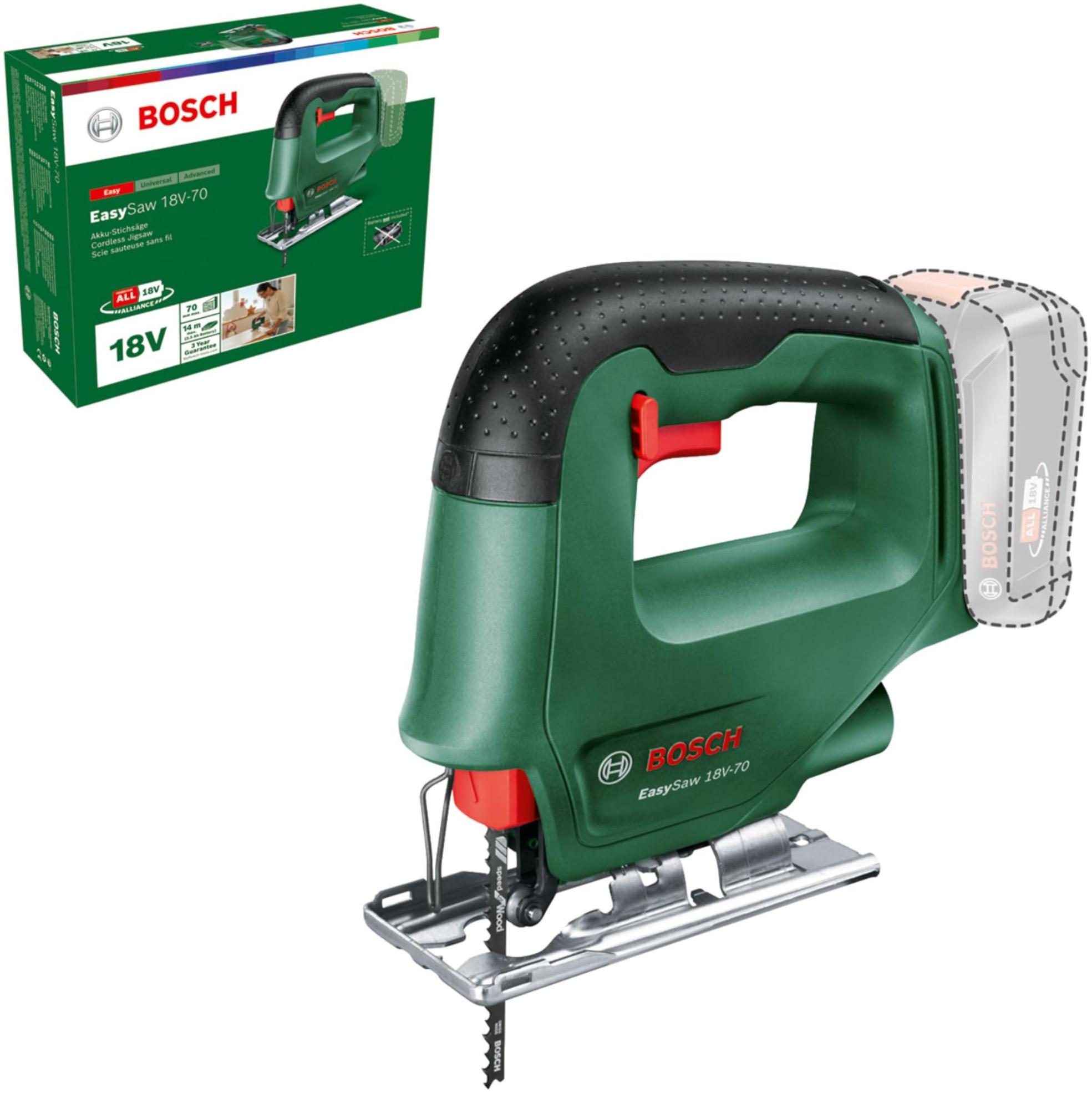 Bosch Scie sauteuse sans fil Easy EASY 18V-70