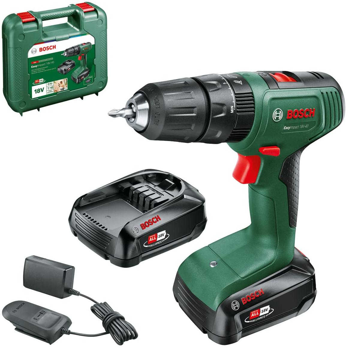 Bosch Perceuse visseuse à percussion EasyImpact 18V-40 18V