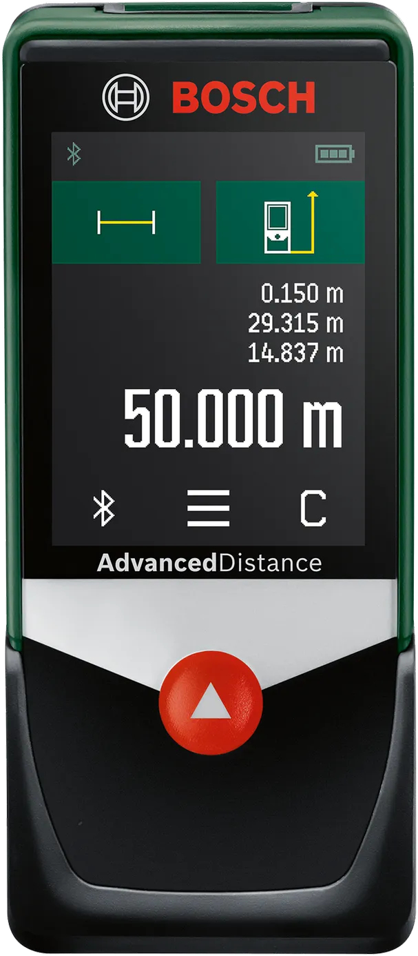 Bosch Télémètre laser numérique AdvancedDistance 50C , carton eCommerce