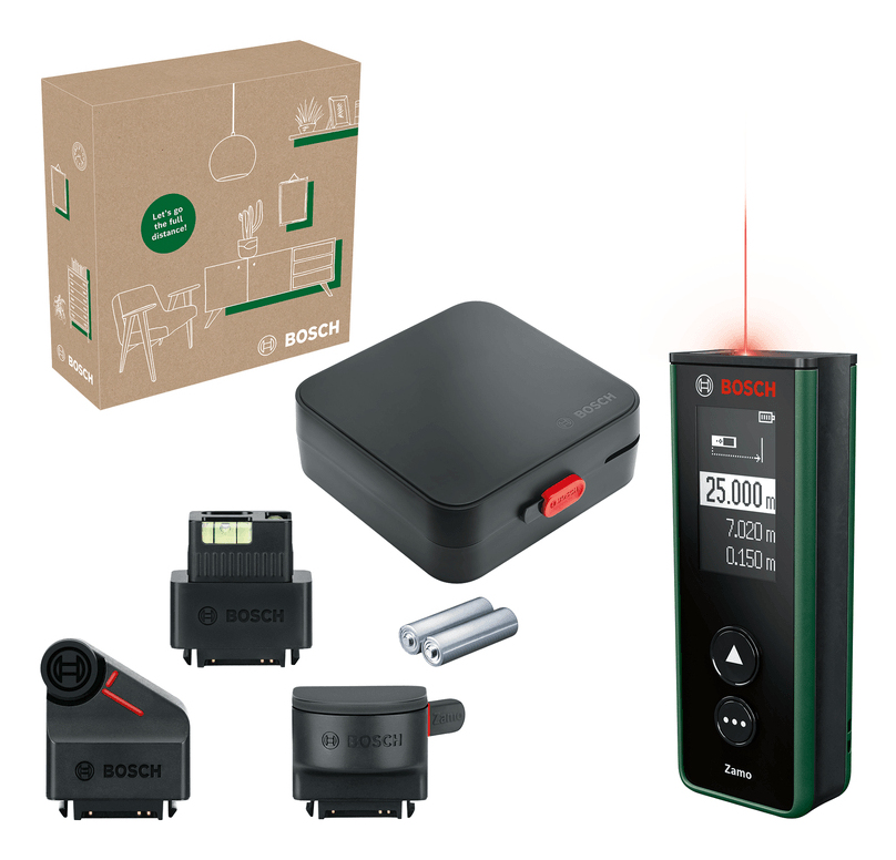Bosch Digitaler Laser-Entfernungsmesser Zamo Set