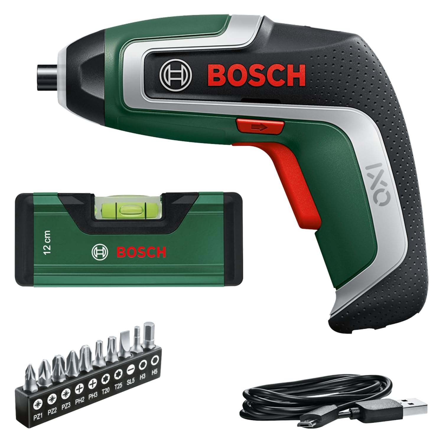 Bosch Akkuschrauber IXO 7 Wasserwagen-Set 3