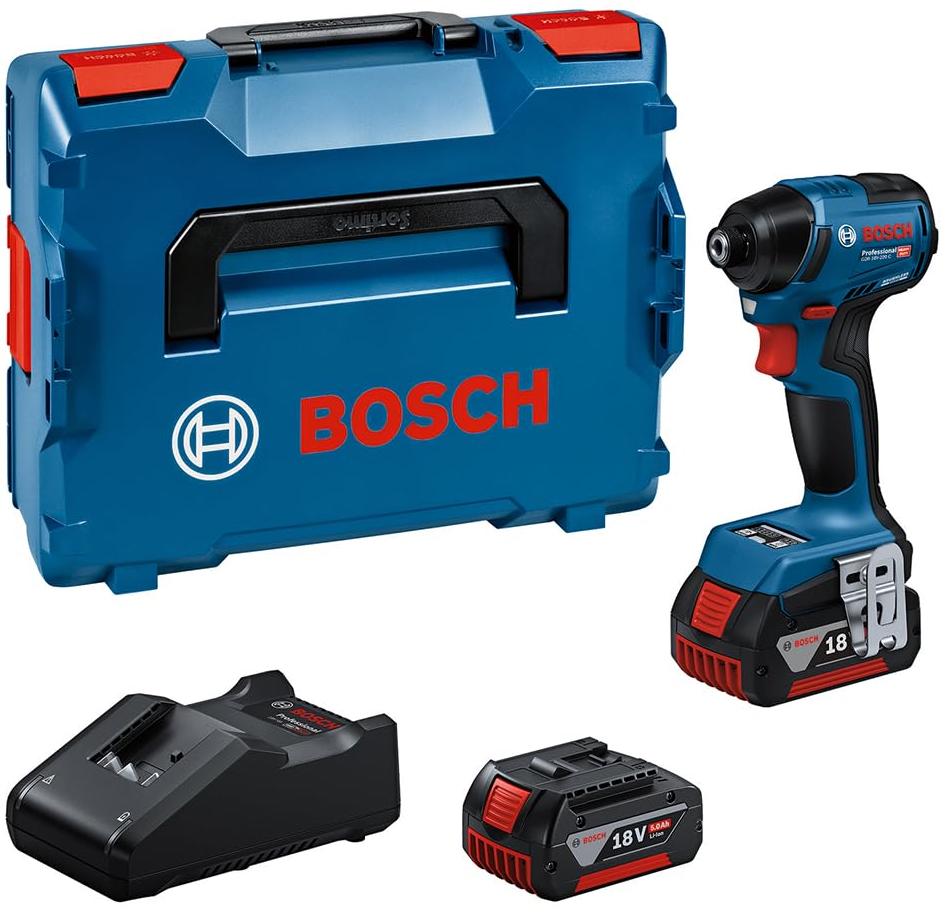 Bosch Professional visseuse GDR 18V-220 C bosch avec batterie 18.0 V 5 Ah