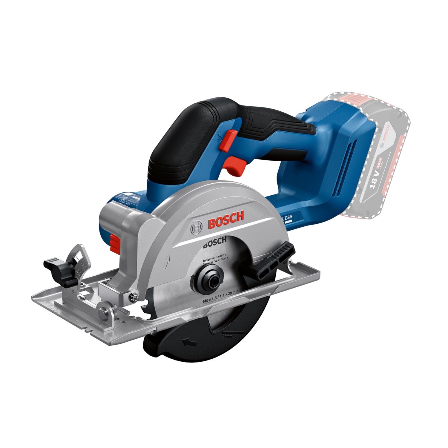 Bosch Akku-Handkreissäge GKS 18V-51 Professional solo