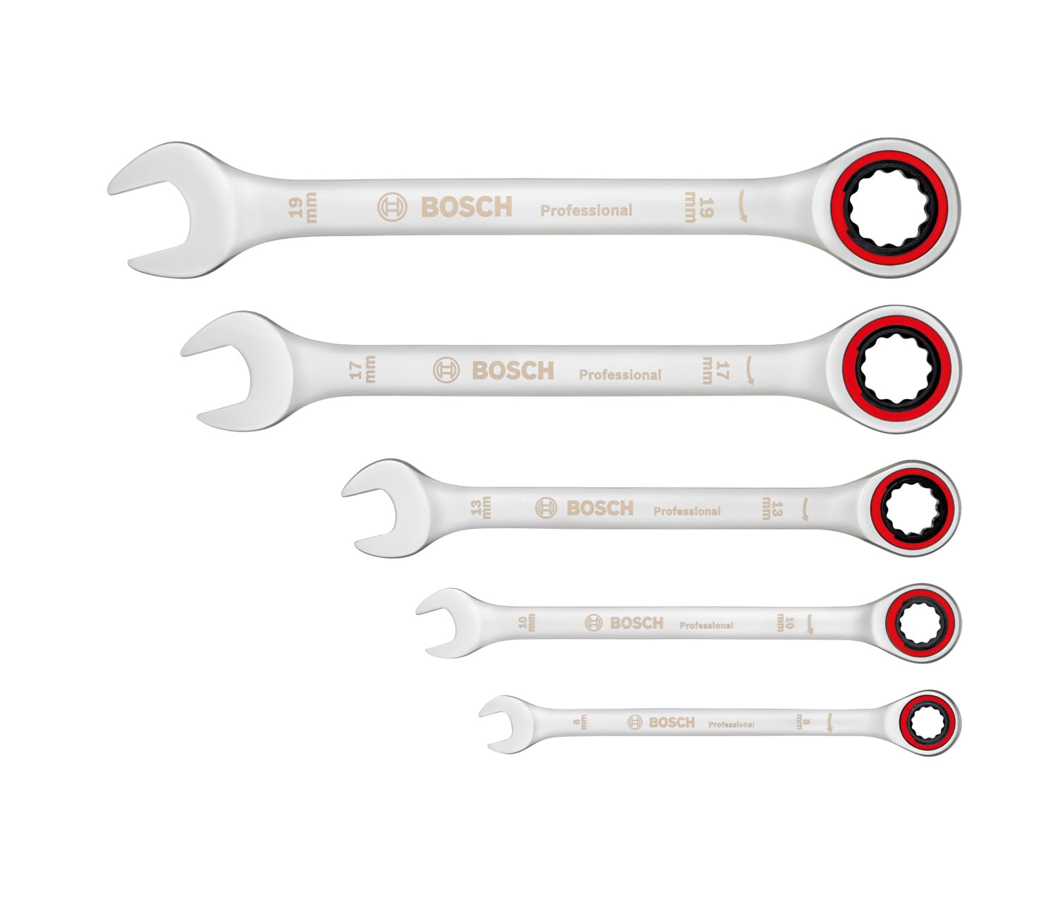 Bosch Ringmaul-Ratschenschlüssel-Set
