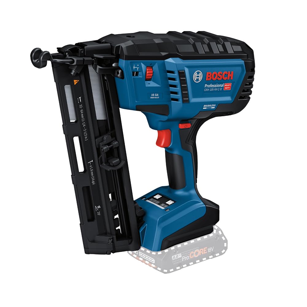 Bosch Akku-Holznagler GNH 18V-64-2 M Professional solo