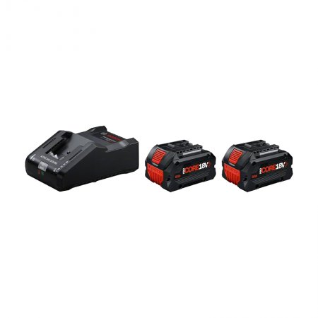 Bosch Pack 2 batteries ProCORE+ 18V 8 Ah + chargeur GAL 18V-160