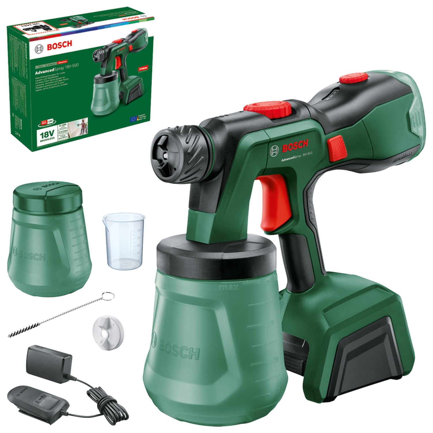 Bosch Akku-Spritzpistole AdvancedSpray 18V-500