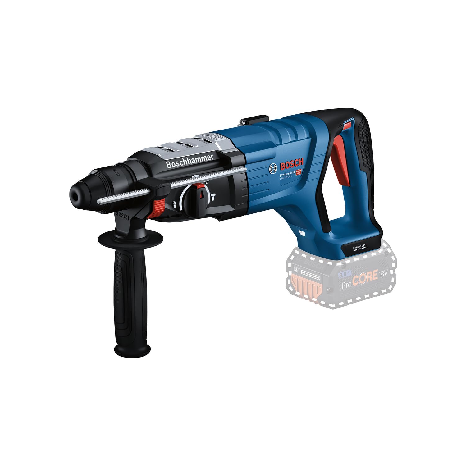 Bosch Akku-Bohrhammer GBH 18V-28 D Professional solo