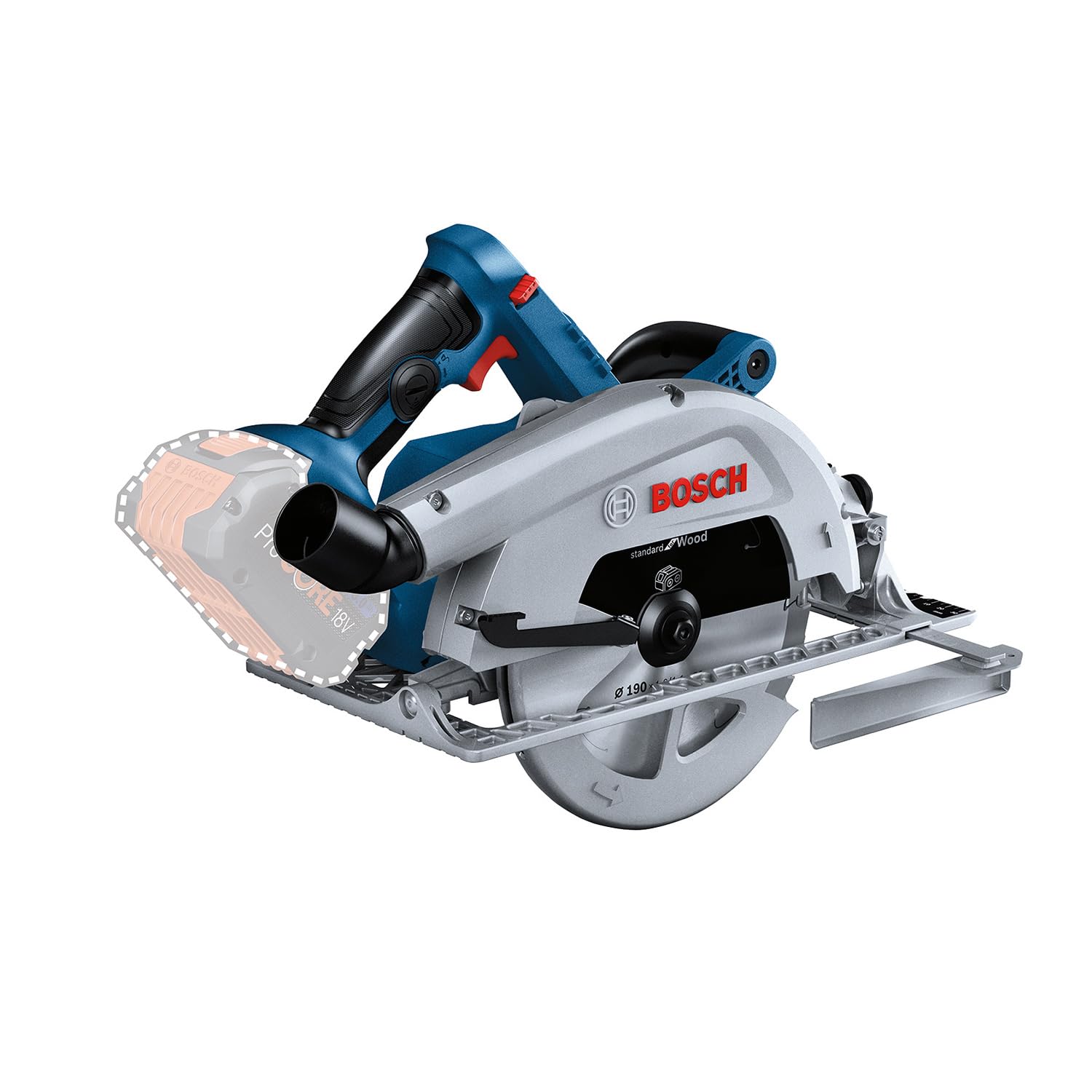 Bosch Akku-Handkreissäge BITURBO GKS 18V-68 Professional solo