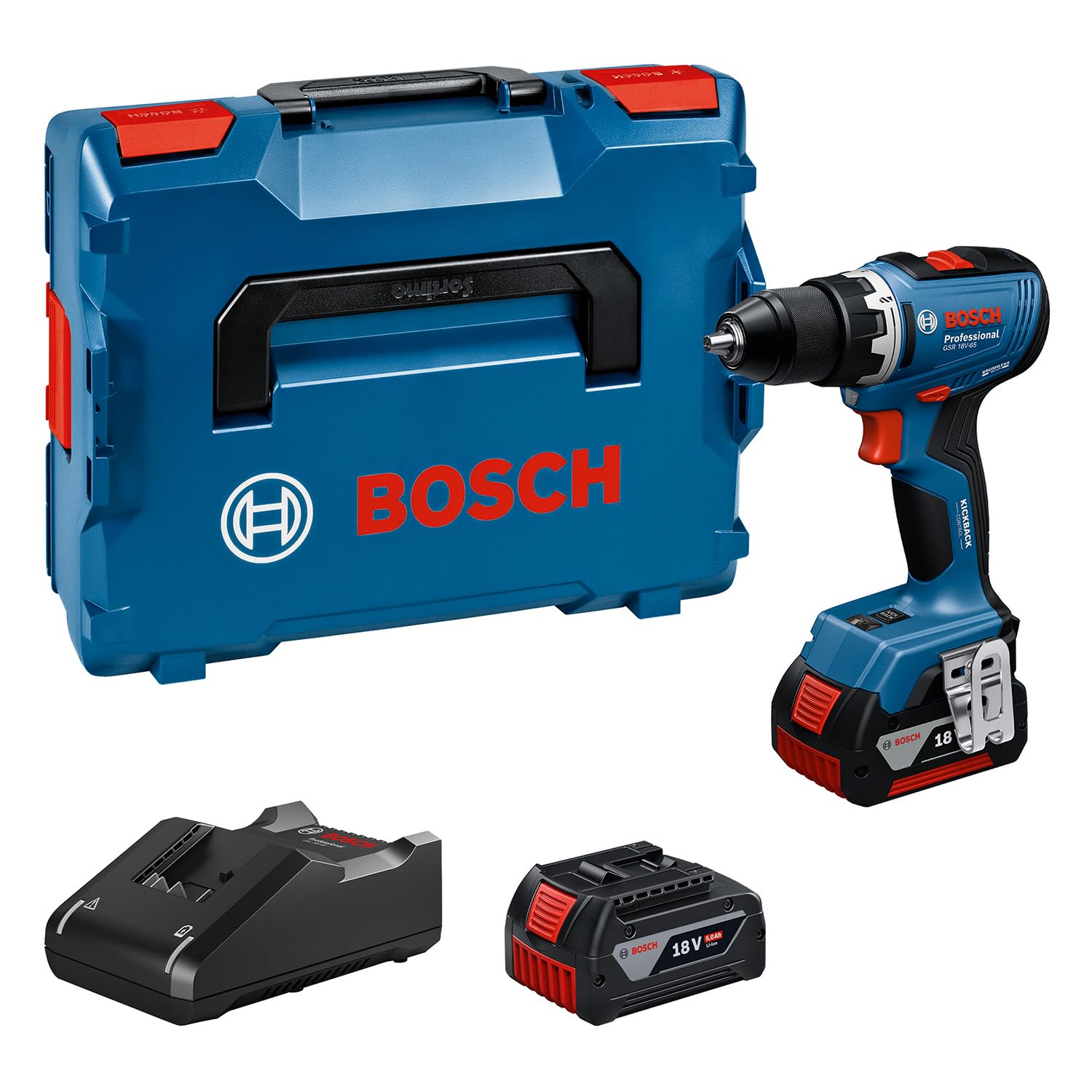 Bosch Akku-Bohrschrauber GSR 18V-65 Professional