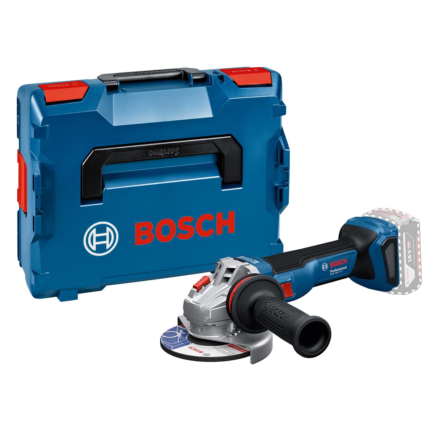 Bosch Akku-Winkelschleifer GWS 18V-11 S Professional solo