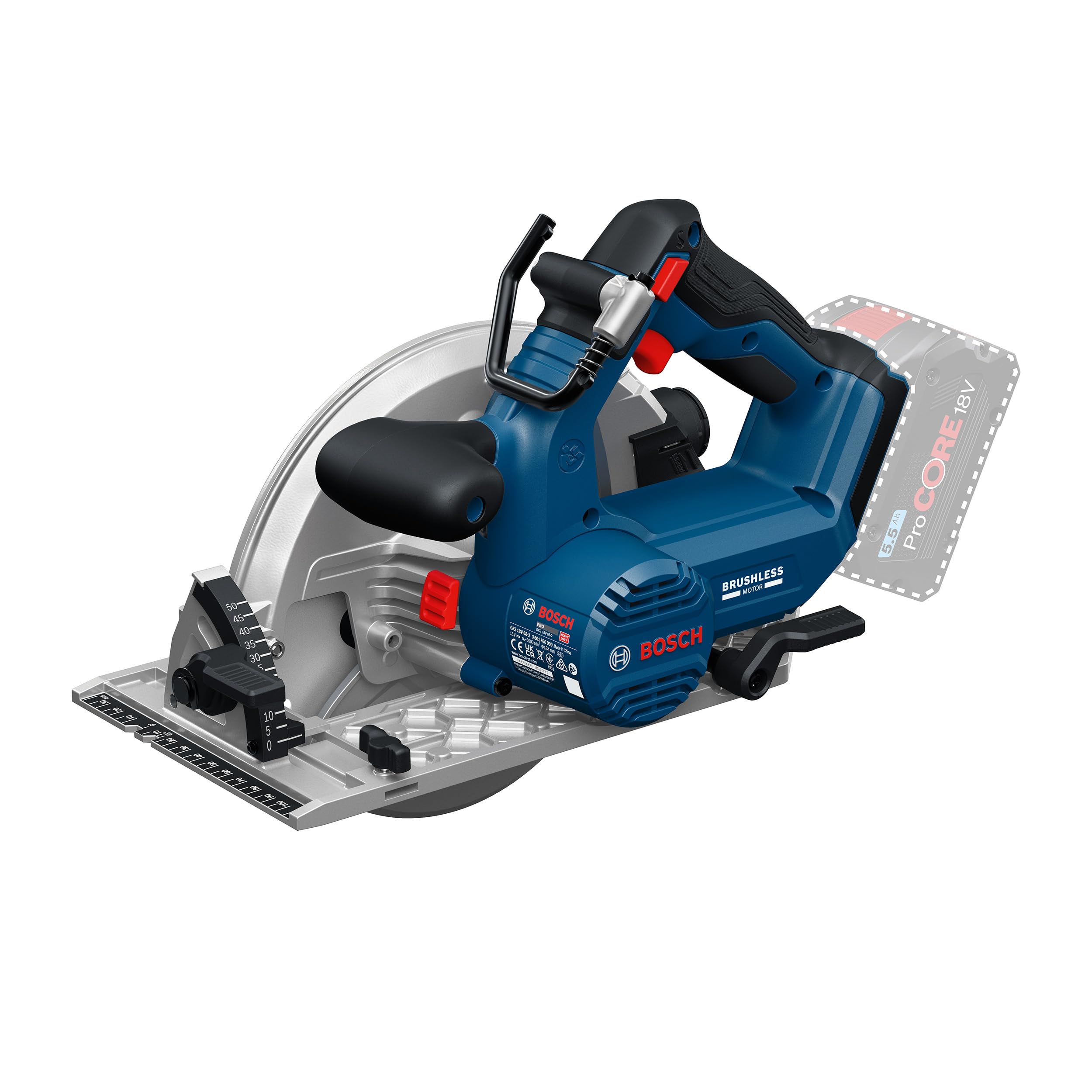 Bosch Scie circulaire sans fil GKS 18V-68-2