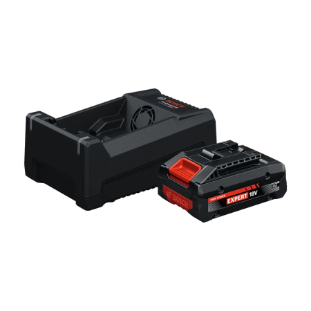 Bosch Pack de 1 batterie EXPERT EXBA 18V-40 4 Ah + Chargeur GAL 12V/18V-80