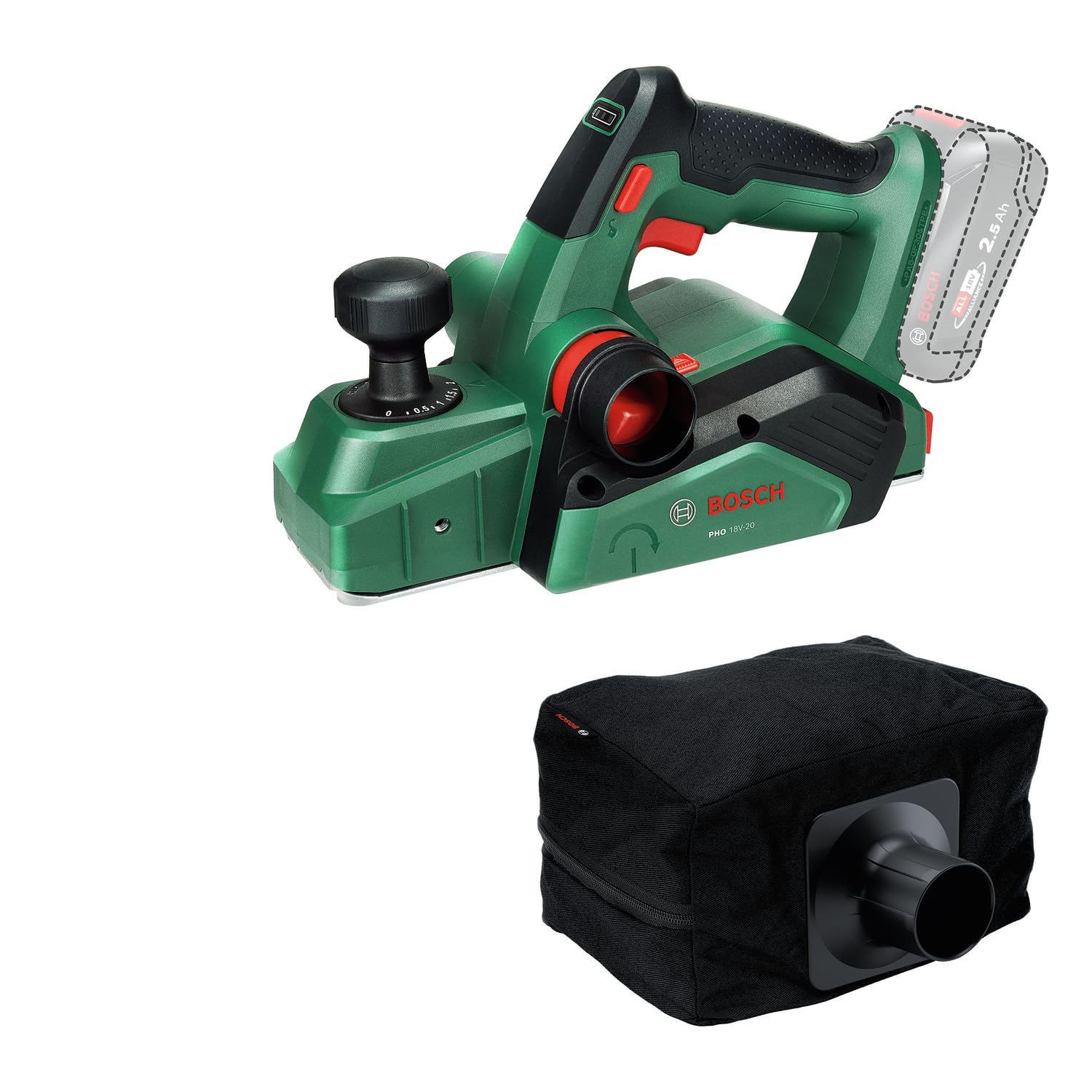 Bosch Rabot sans fil PHO 18V-20 06032A4200