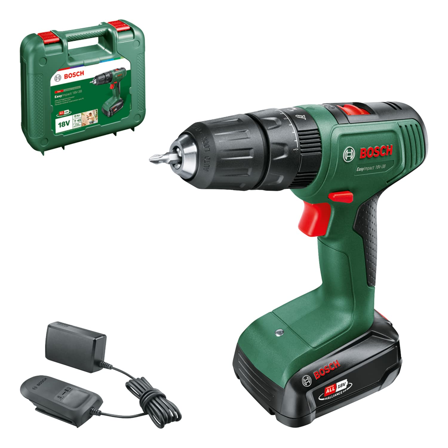 Bosch Akku-Schlagbohrschrauber EasyImpact 18V-38