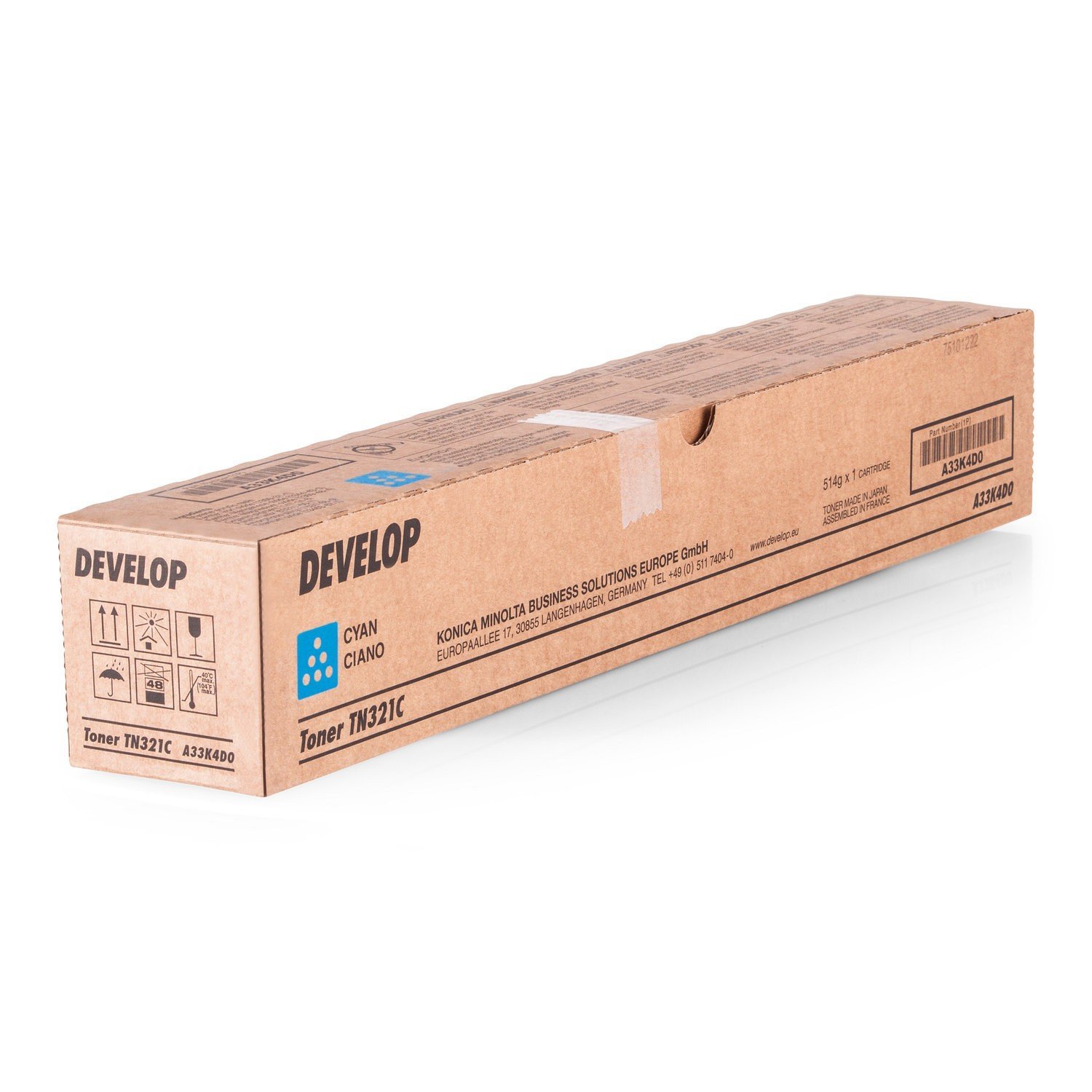 HP DEVELOP TN-321C Toner cyan
