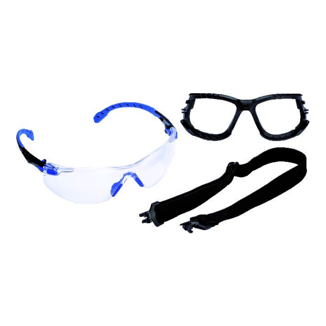 3M Jeu de lunettes de protection confort Solus 1000 CLEAR