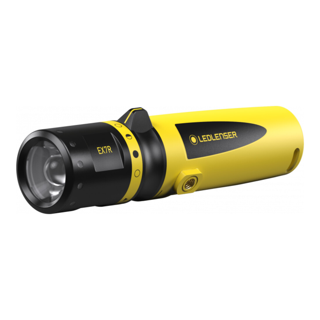 Ledlenser Lampe de poche EX7R EX rechargeable pour les groupes de gaz et de poussière les plus élevés (IIC/IIIC)