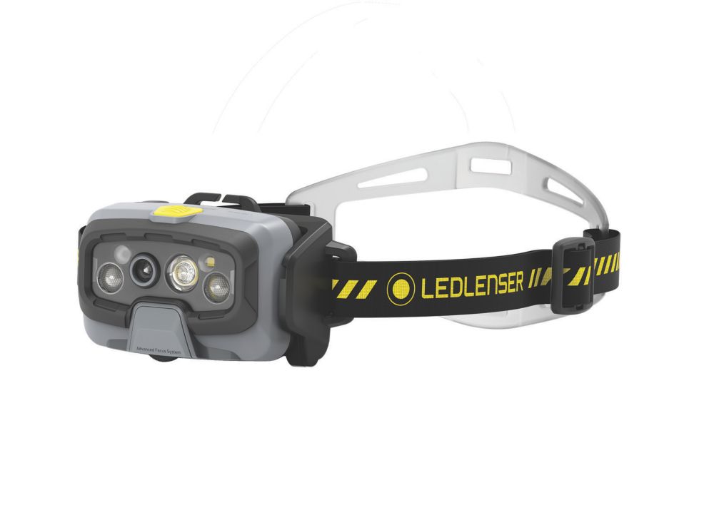 Ledlenser LEDLENSER Lampe frontale rechargeable HF8R Work Jaune 20-1600 lumens
