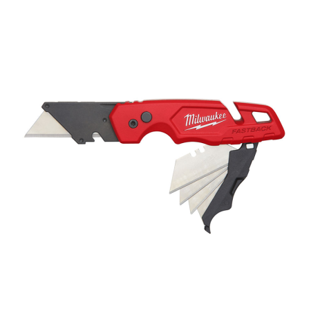 Milwaukee Cutter rétractable Fastback avec stockage de lames