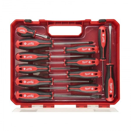 Milwaukee Coffret de 12 tournevis trilobe S
