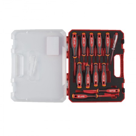 Milwaukee Coffret de 12 tournevis trilobe VDE