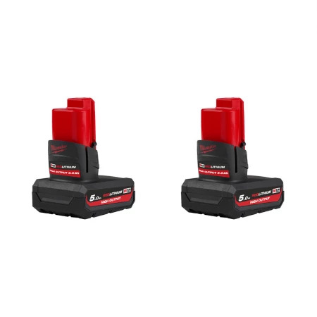 Milwaukee Batterie M12 HB5 High Output 12V 5 Ah