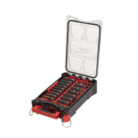 Milwaukee Coffret de 16 douilles 1/2
