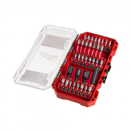 Milwaukee Coffret de 35 pièces pour vissage Shockwave