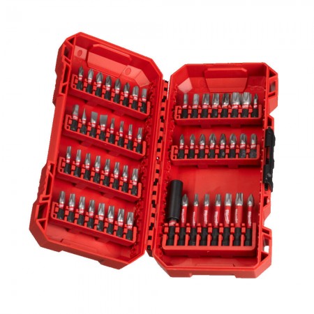 Milwaukee Coffret de 56 embouts de vissage Shockwave