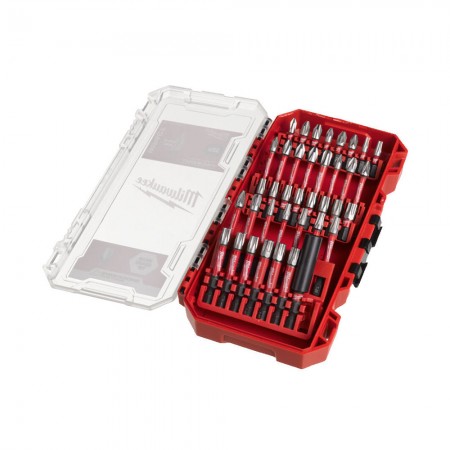 Milwaukee Coffret de 38 pièces pour vissage Shockwave