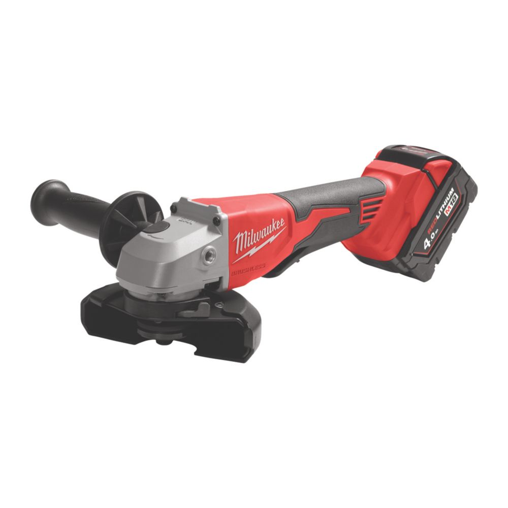 Milwaukee Meuleuse d'angle sans fil brushless 18V 125mm Li-ion RedLithium 2 x 4Ah