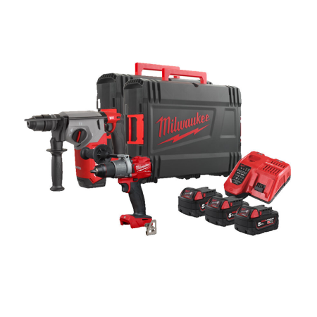 Milwaukee Pack 2 outils 18V BLPP2E-503X (M18 BLHX + M18 BLDD2)