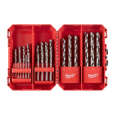 Milwaukee Coffret de 25 forets à metaux HSS-G Ø1-13 mm