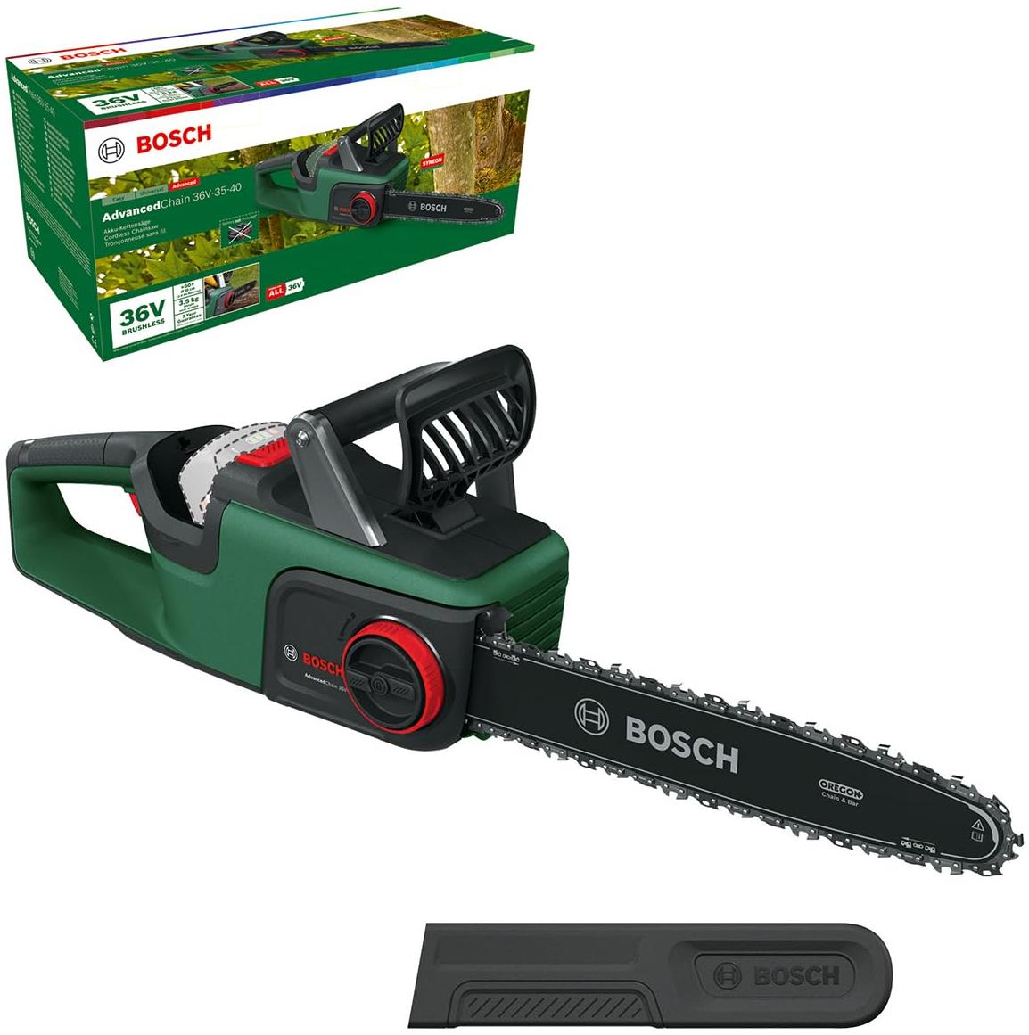Bosch Tronçonneuse sans fil sur batterie 36V AdvancedChain 3530