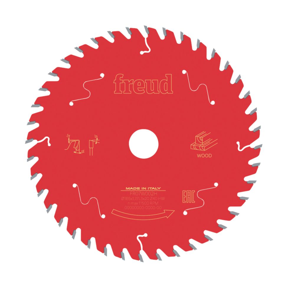 Freud Lame de scie circulaire 165 x 20mm 40 dents