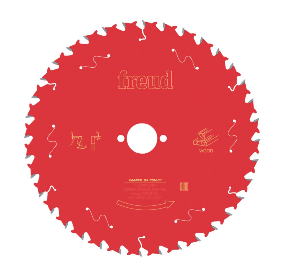Freud Lame de scie circulaire 235 x 30mm 36 dents
