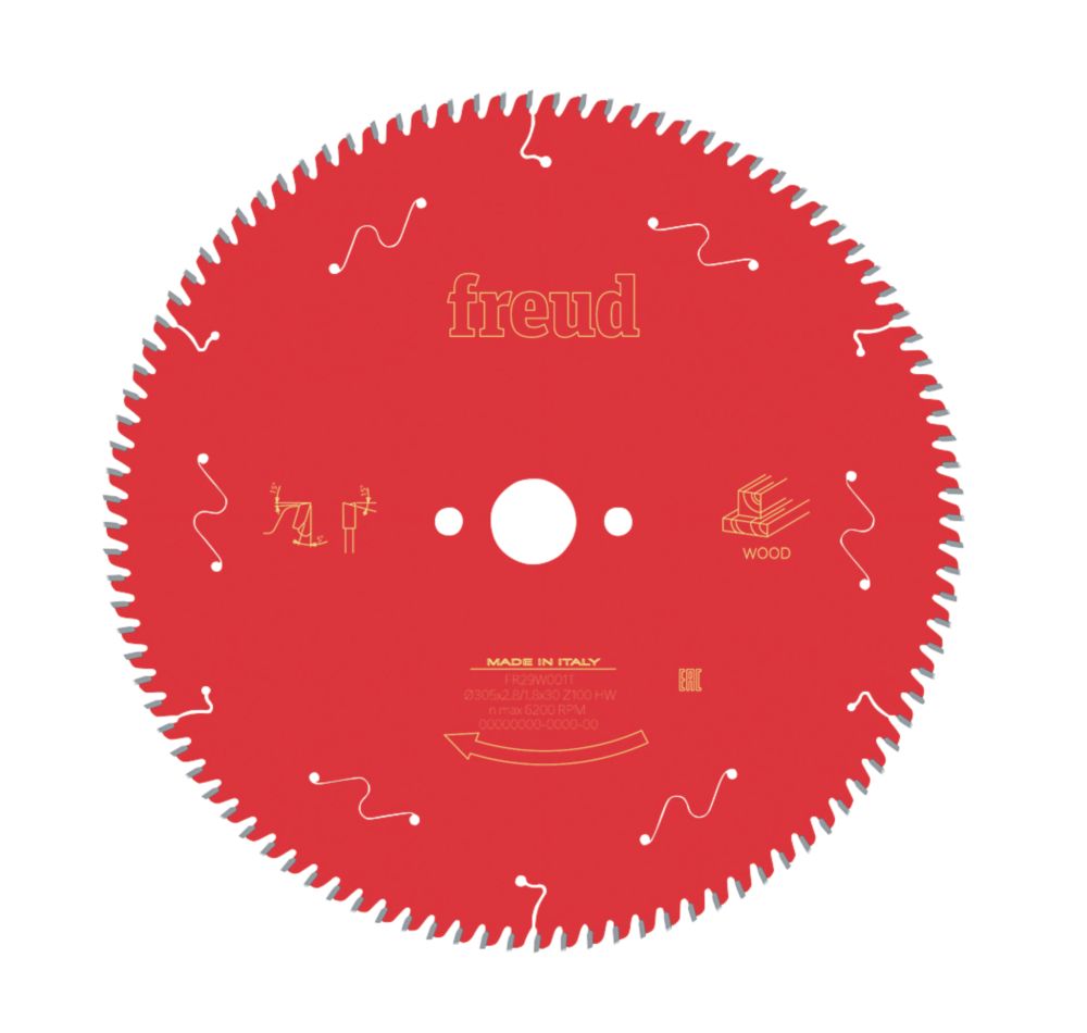 Freud Lame de scie circulaire 305 x 30mm 100 dents