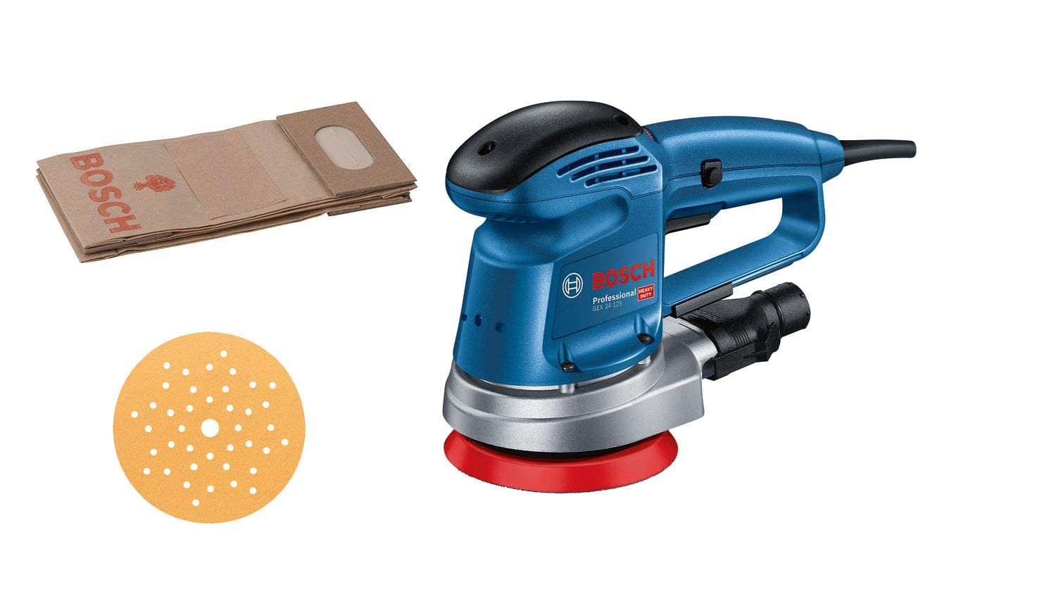 Bosch Professional ponceuse orbitale GEX 34-125