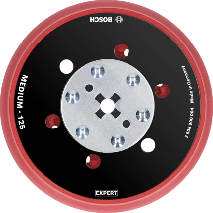 Bosch Plateau de ponçage moyen Ø125 Multi-trous universel